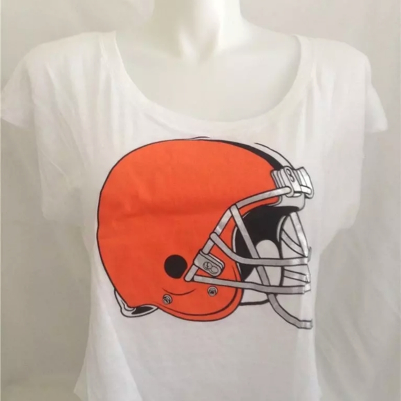 VS Victoria Secret PINK Off The Shoulder LIMITED EDITION NFL Bling Tee M L Top - Picture 14 of 16